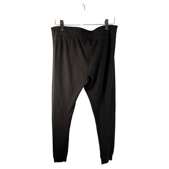 Roots Black fleece leggings | size medium - Picture 8 of 8
